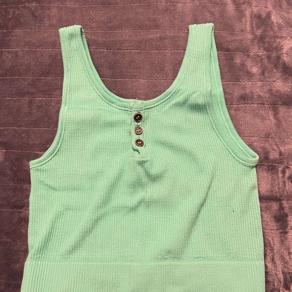 Mint Green Tank Top